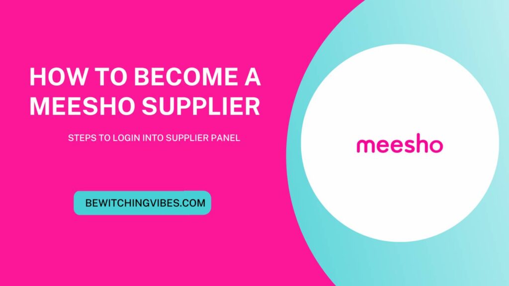 how to become a meesho supplier